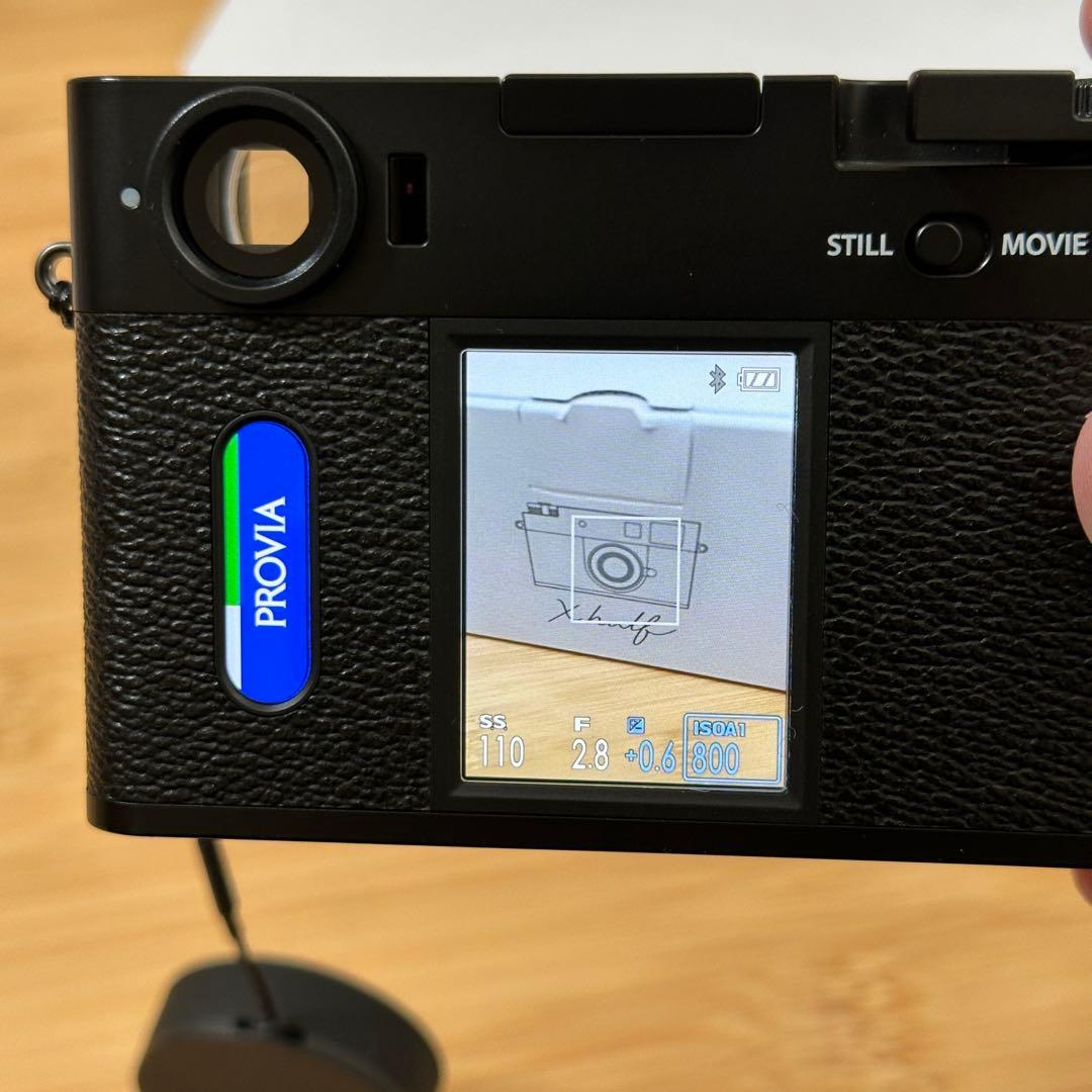 【美品】FUJIFILM Xhalf ブラック 撮影1000回