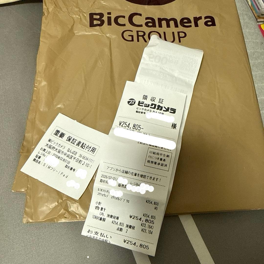 iPad本体 IPad Pro M5 13inch (wifi + Cellular)