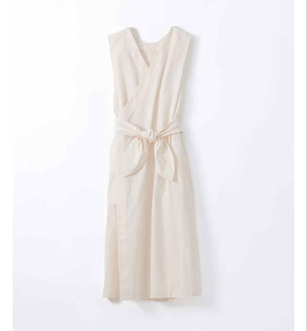 hatsutoki kitchen ノースリーブポップオーバー(エクリュ)