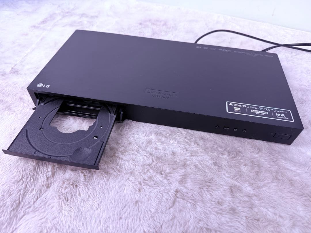 すぐに視聴可能♪LG Ultra HDブルーレイディスクプレーヤー UP970