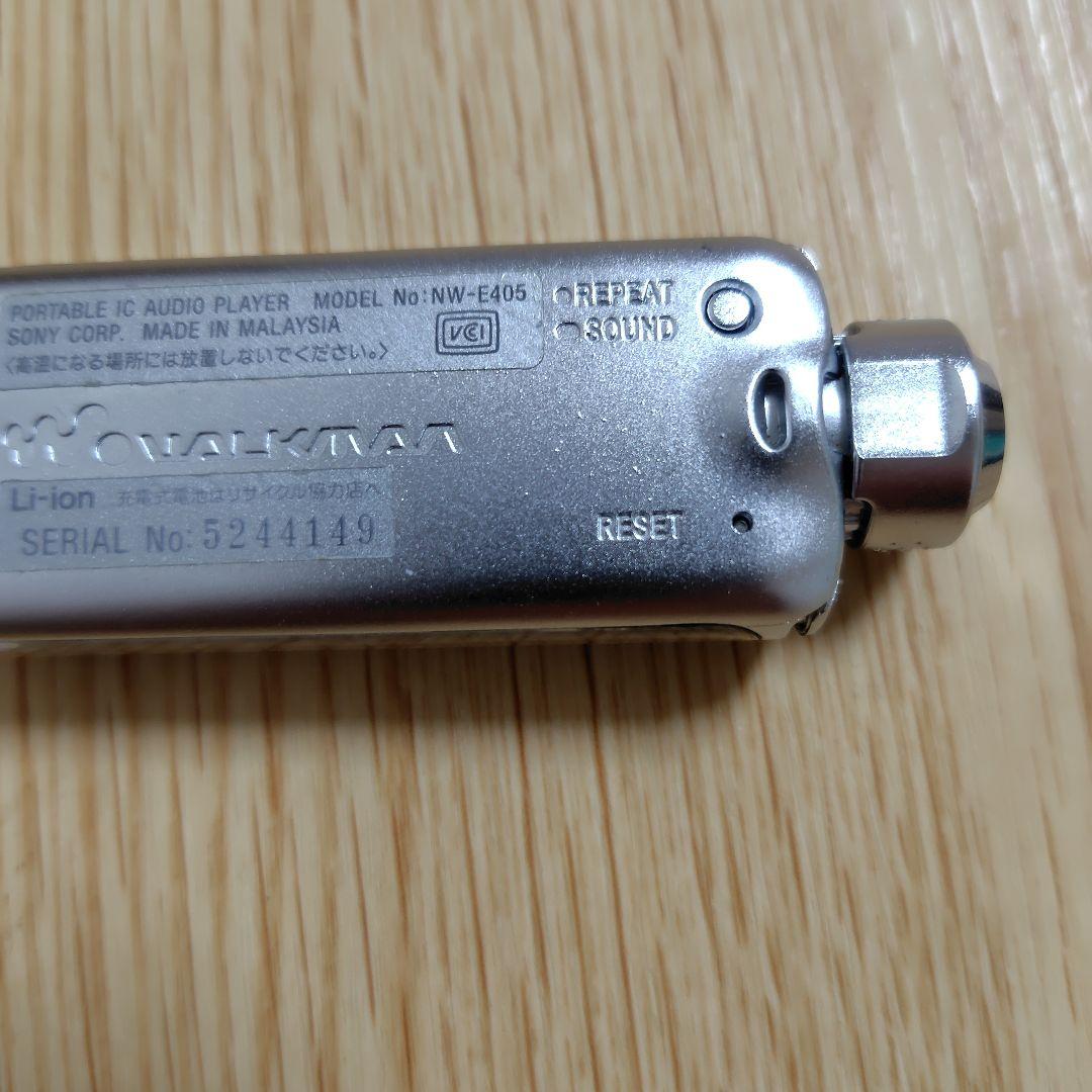 SONY NW-E405 ポータブルICオーディオプレーヤー