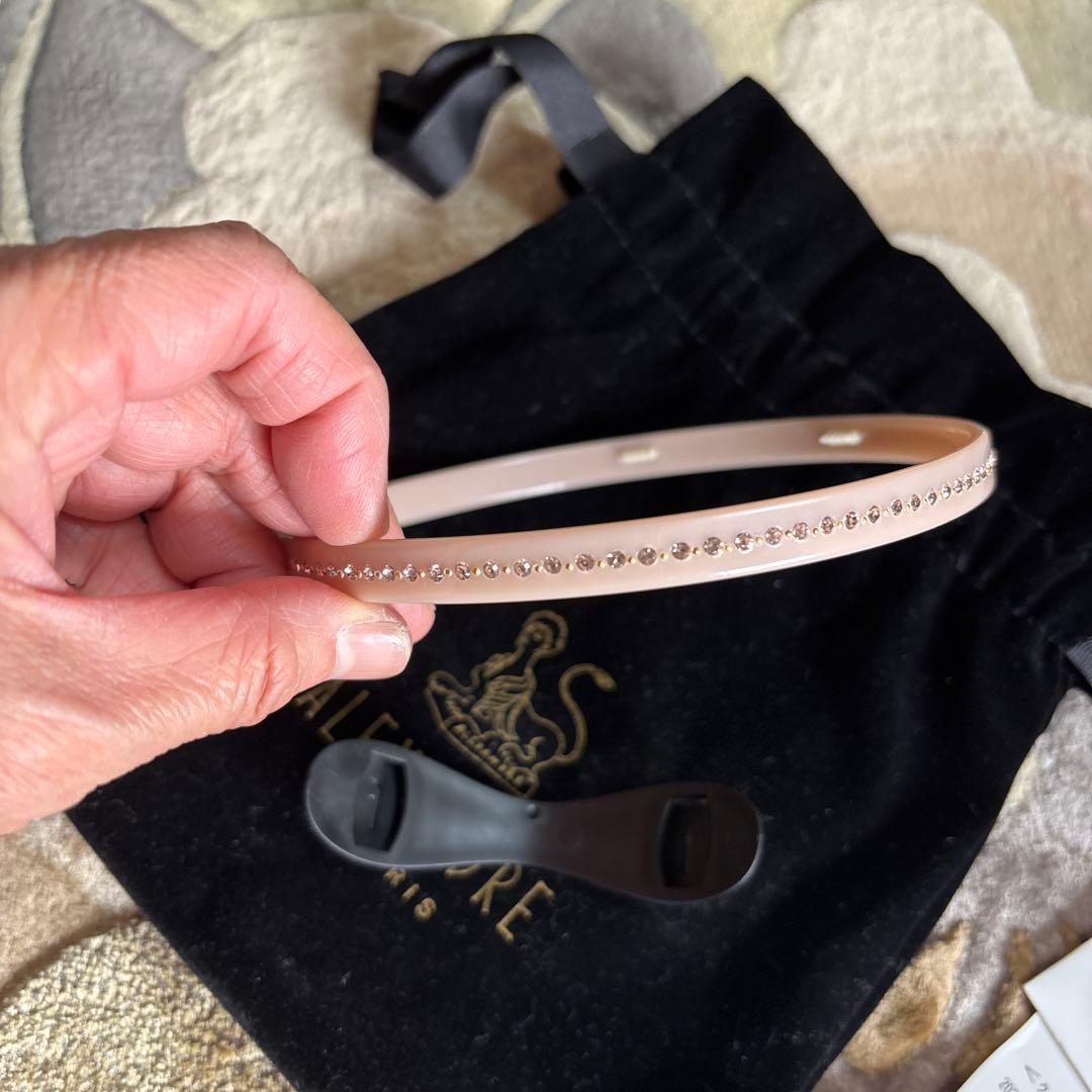 アレクサンドルドゥパリ♡限定品スワロフスキーカチューシャ