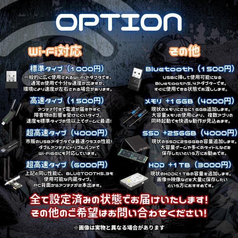 超コスパゲーミングPCフルセット core i7 GTX960　g287