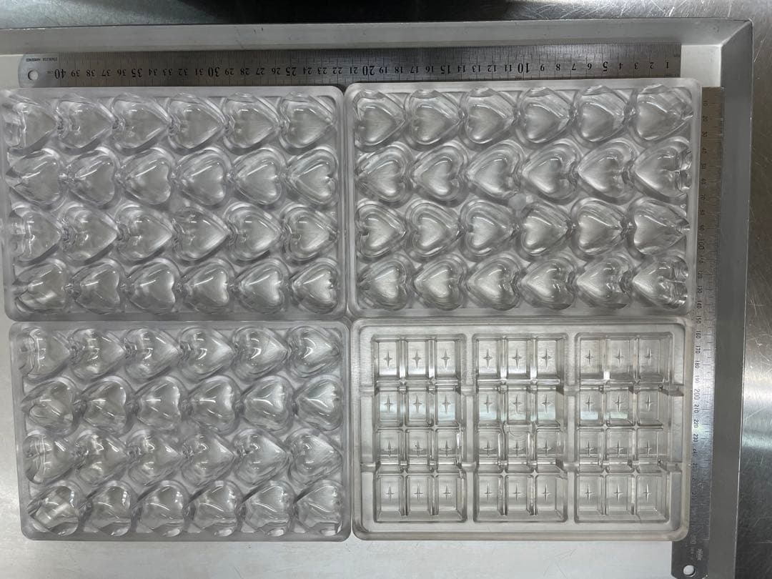 チョコパレット　ハートハート大　タブレット　カボス　サンタ　ロツシェ　ピラミッド