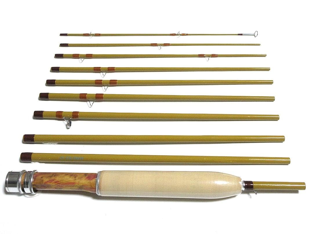 フライロッド アキスコ アングル リグラス 3wt 7ft 6in 10pc