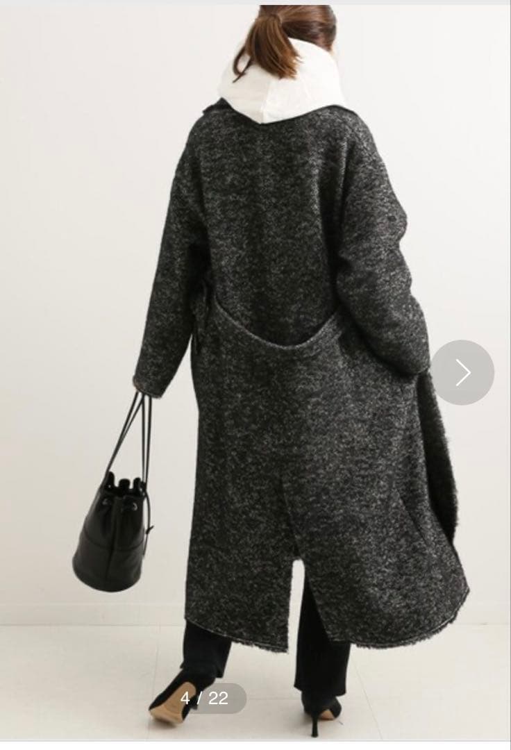 FRAMeWORK フレームワークTICTACロービングツイルローブコート