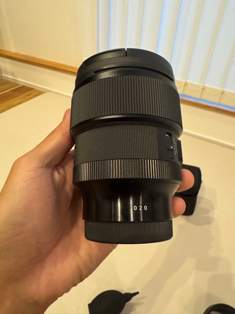 SIGMA 85mm F1.4 DG DN ArtソニーEマウント フィルター付