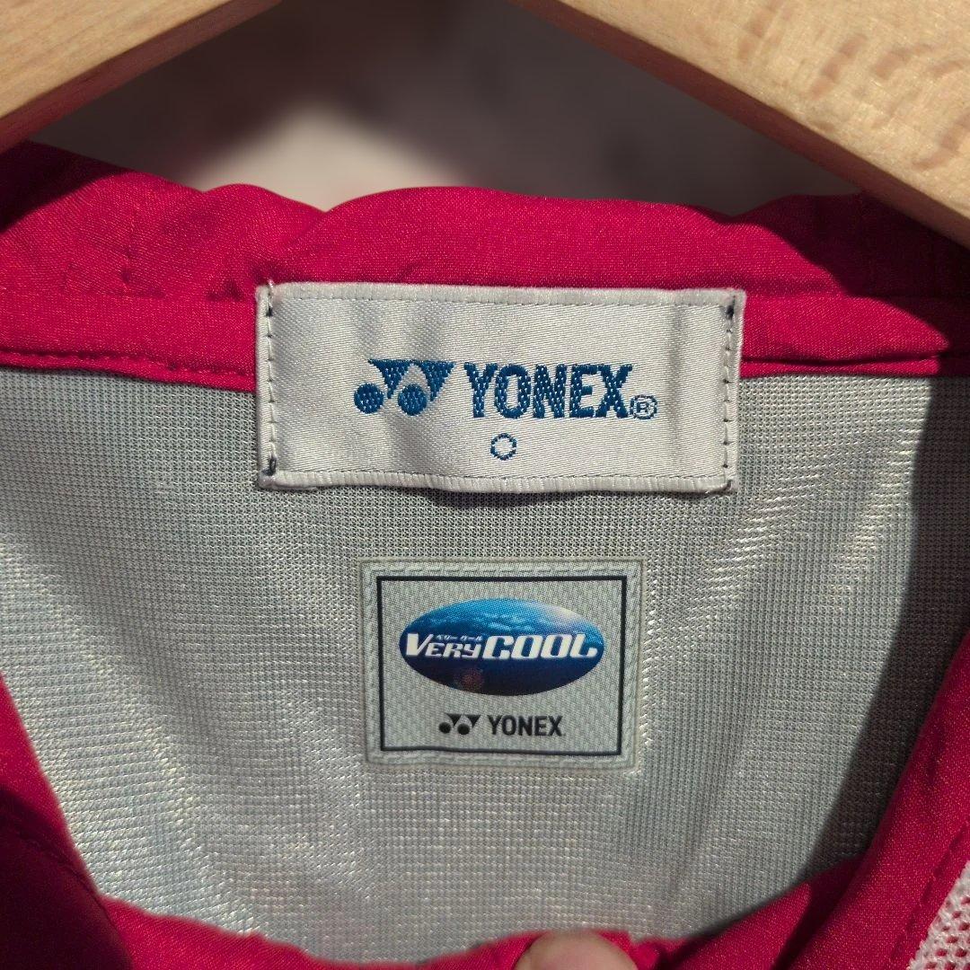 YONEX バドミントン日本代表　フード付きウォームアップウェア