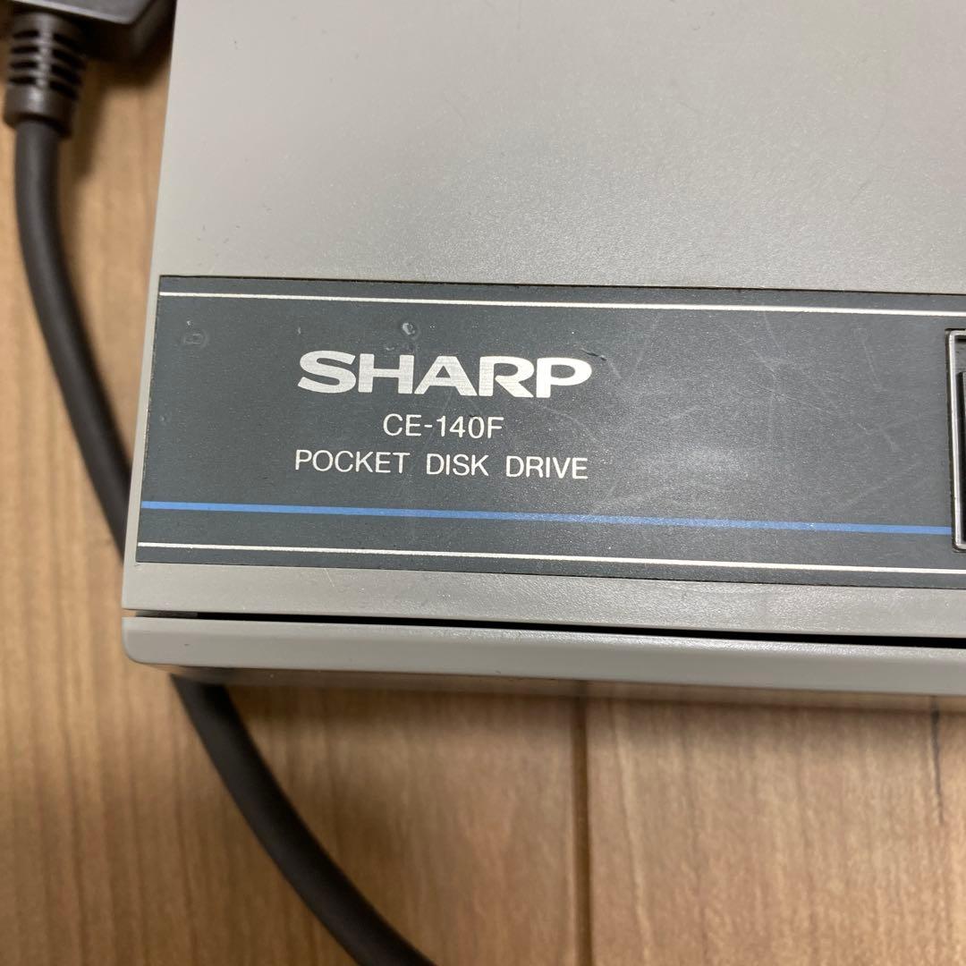 [希少品] SHARP CE-140F ポケコン用ポケットディスクドライブ
