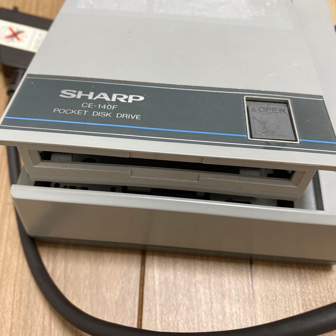 [希少品] SHARP CE-140F ポケコン用ポケットディスクドライブ