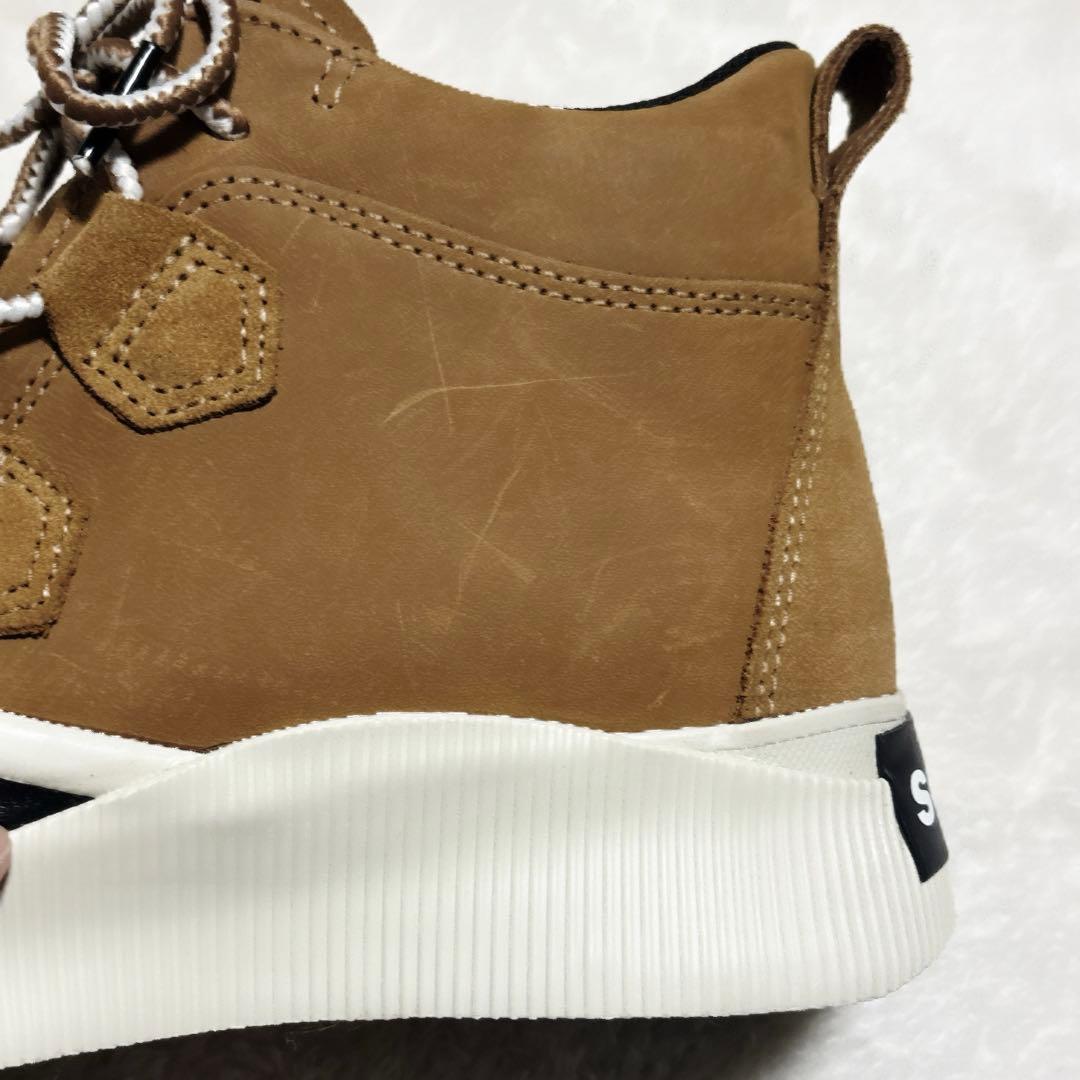 【美品】SOREL ソレル アウトアンドアバウト４　防水　ブーツ　25cm