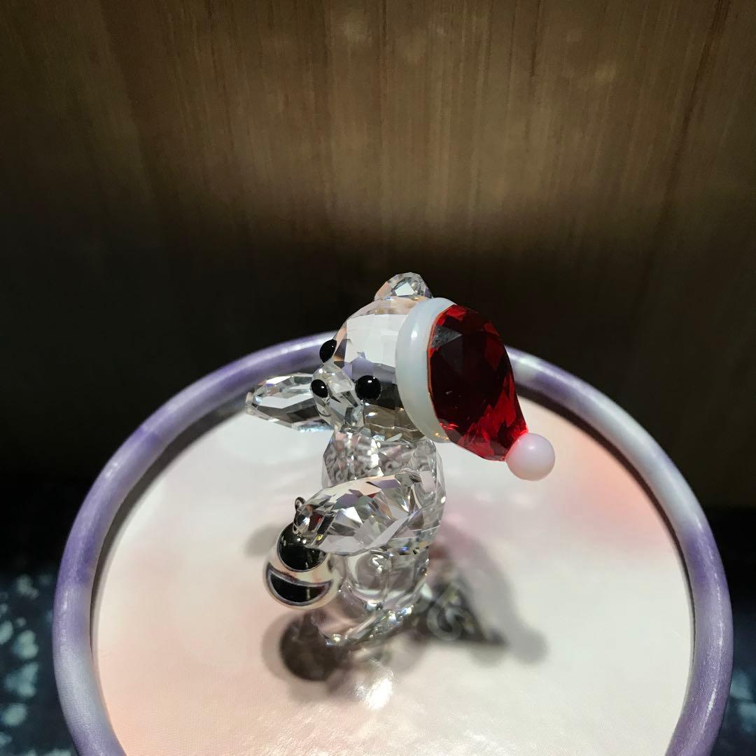 スワロフスキー　サンタ　ベア　箱付き