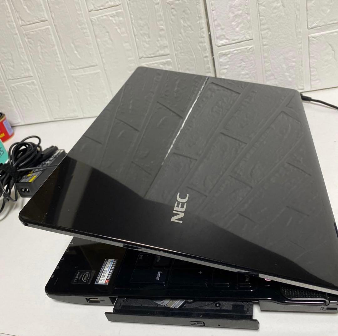 Windows11 オフィス付き　BRUーRE サクサクSSD NECノートPC