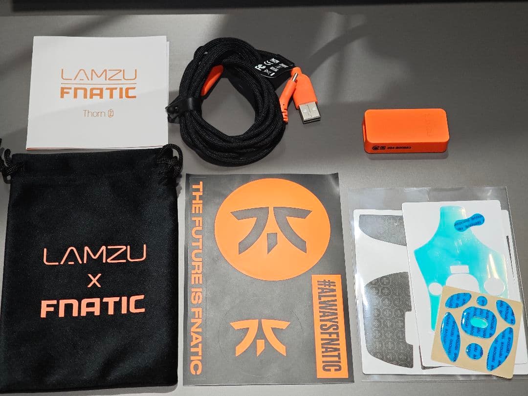 マウス・トラックボール Fnatic x Lamzu Thorn 4K Special Edition