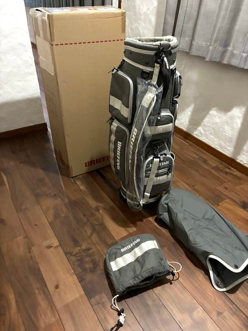 BRIEFING キャディバッグ CR-6 #03 ライトグレー