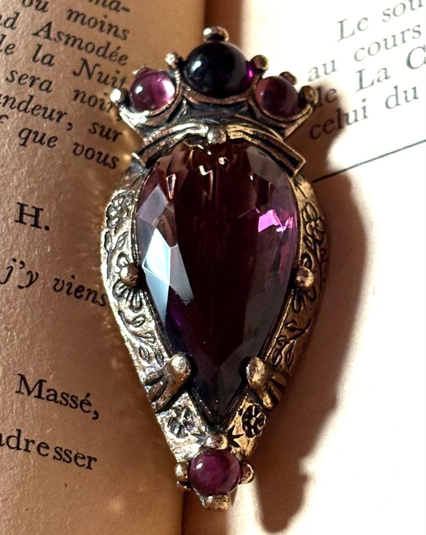 3390ヴィンテージ☆英国/MIRACLE/Luckenbooth/ブローチ