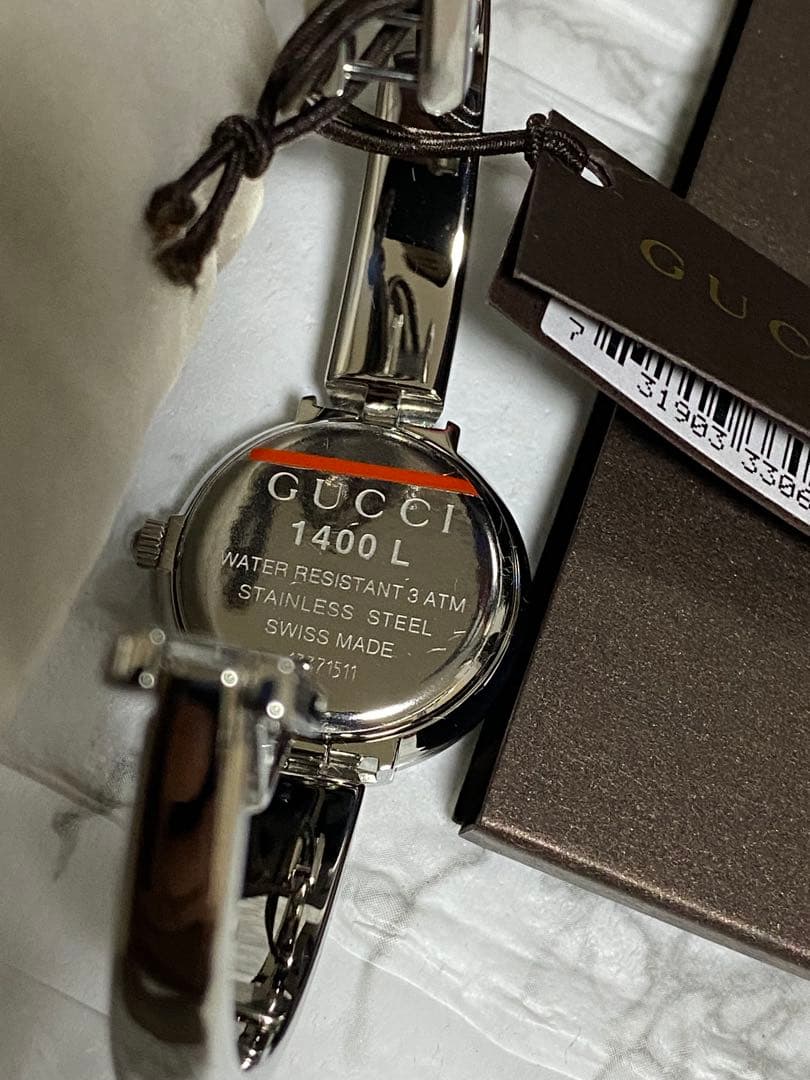 GUCCI 1400 L シルバー 時計