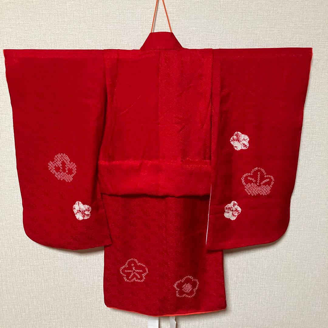 3歳七五三絹着物 被布セット