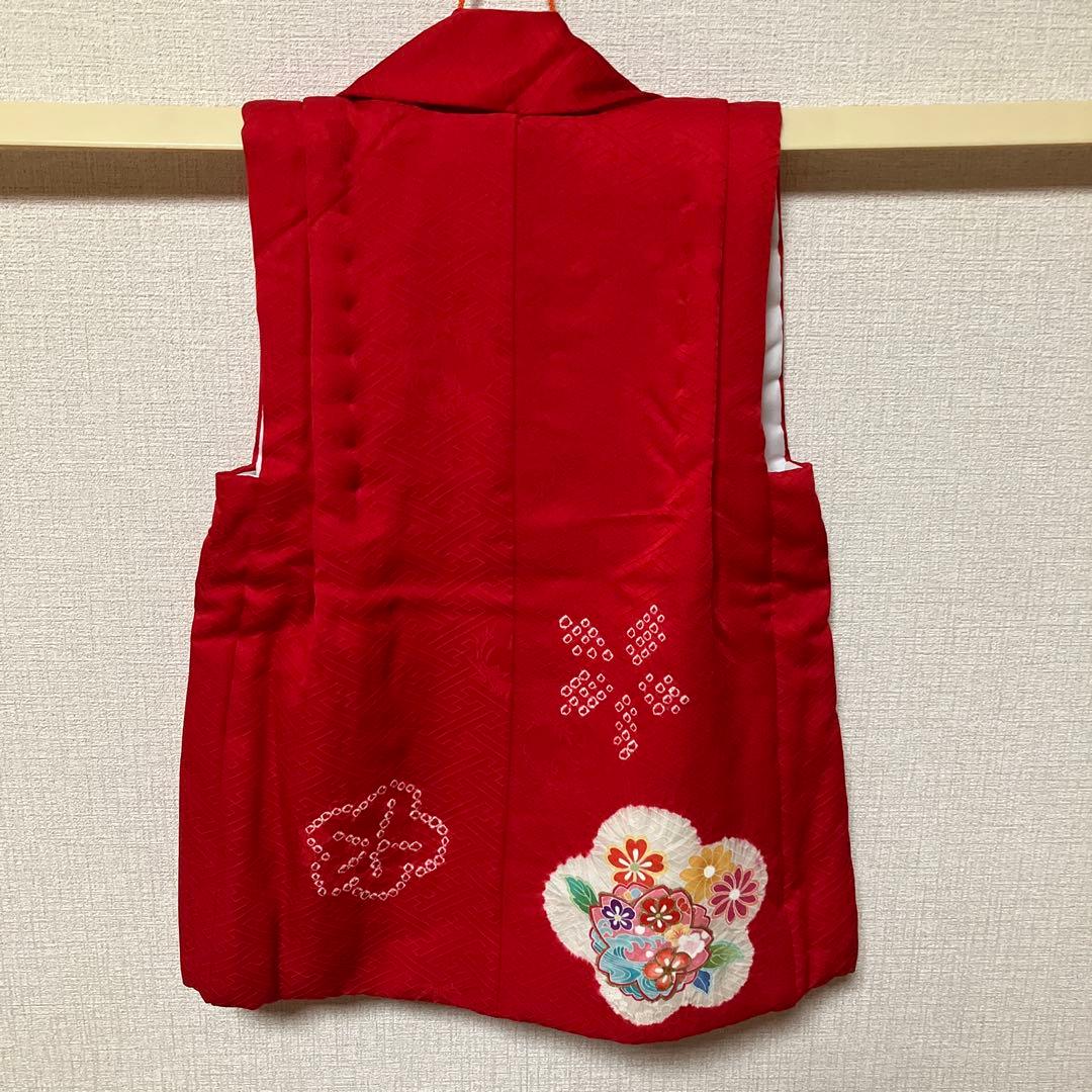 3歳七五三絹着物 被布セット