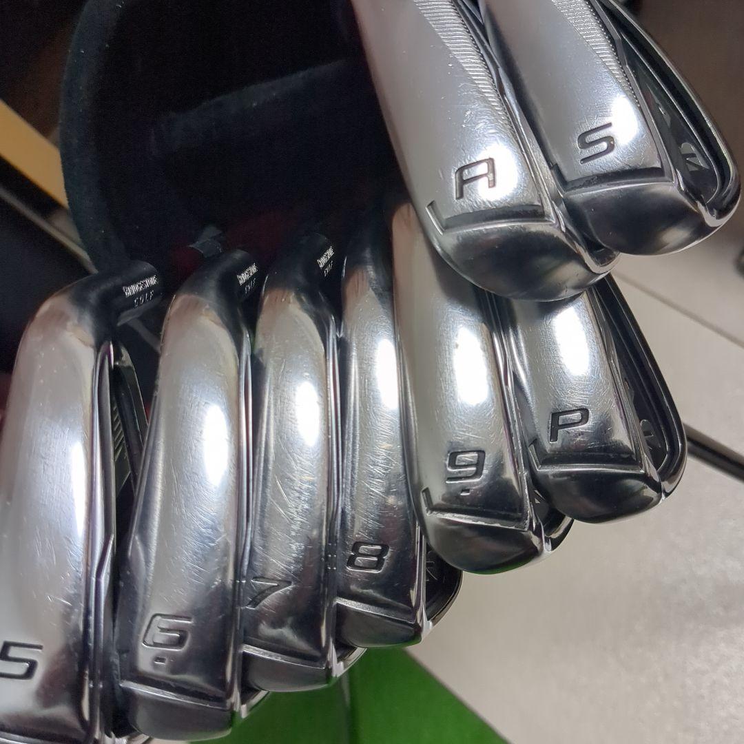 ブリヂストン　j15アイアン/純正カーボン(R)8本セット