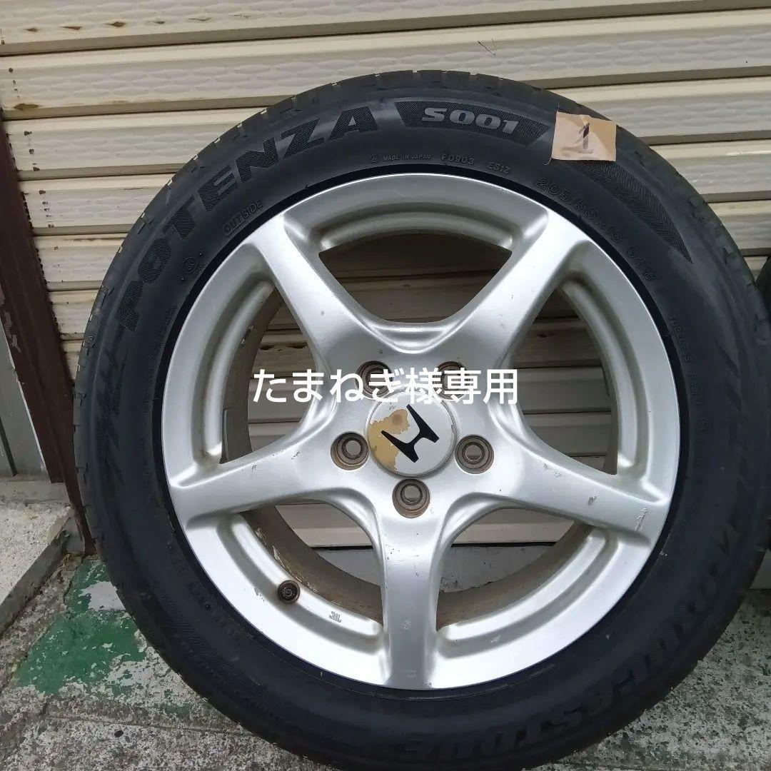 ホンダS2000用の純正ホイールタイヤ4本セット