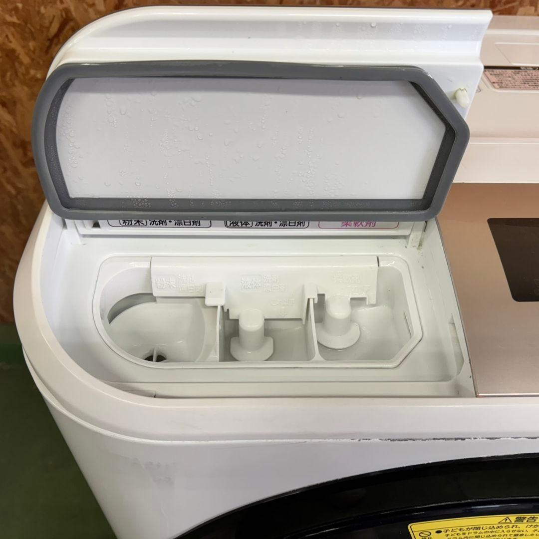 282 ドラム式洗濯機　関東配送　大容量12キロ　乾燥6キロ　左開き　保証込