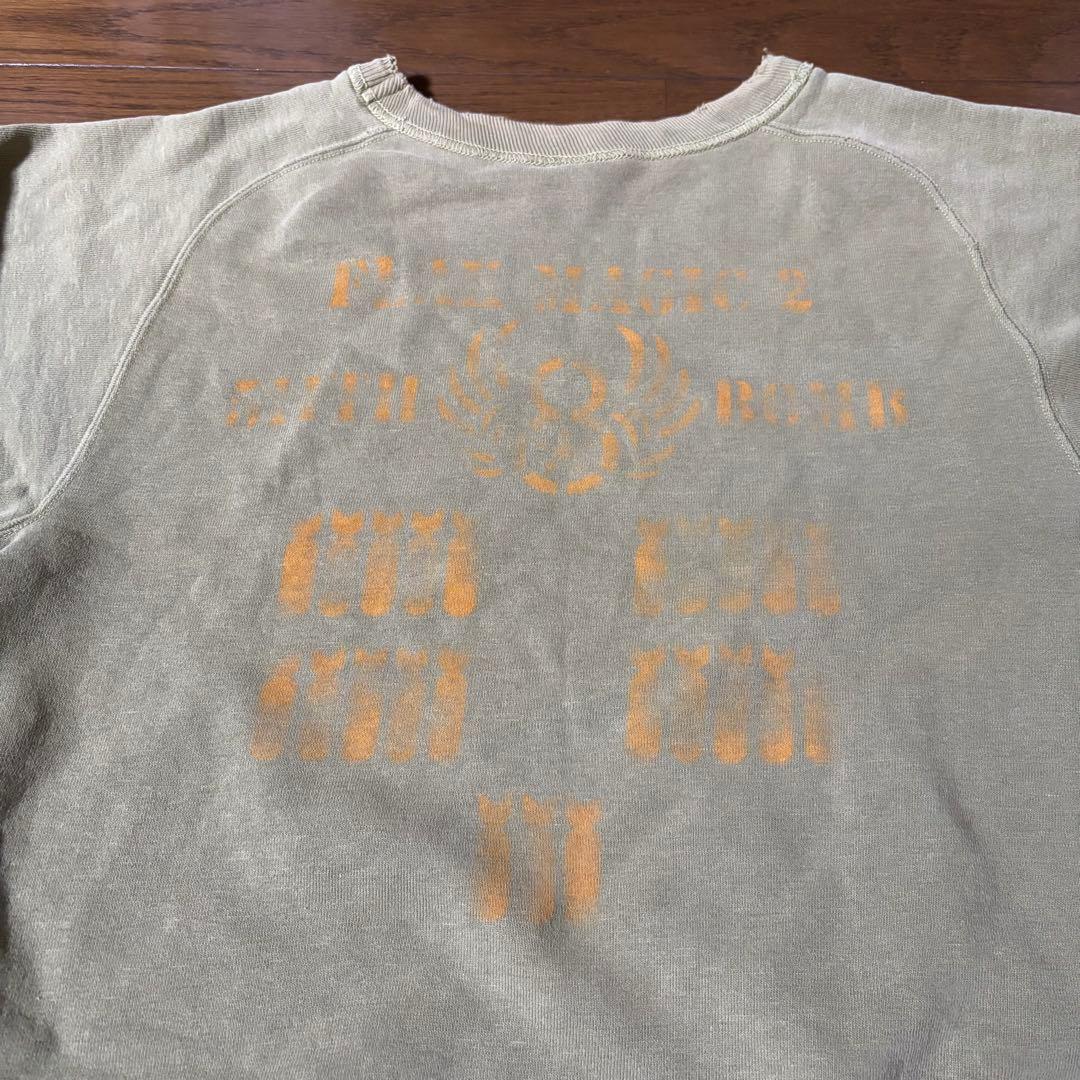 40s 50s フリーダムスリーブ ヴィンテージスウェット