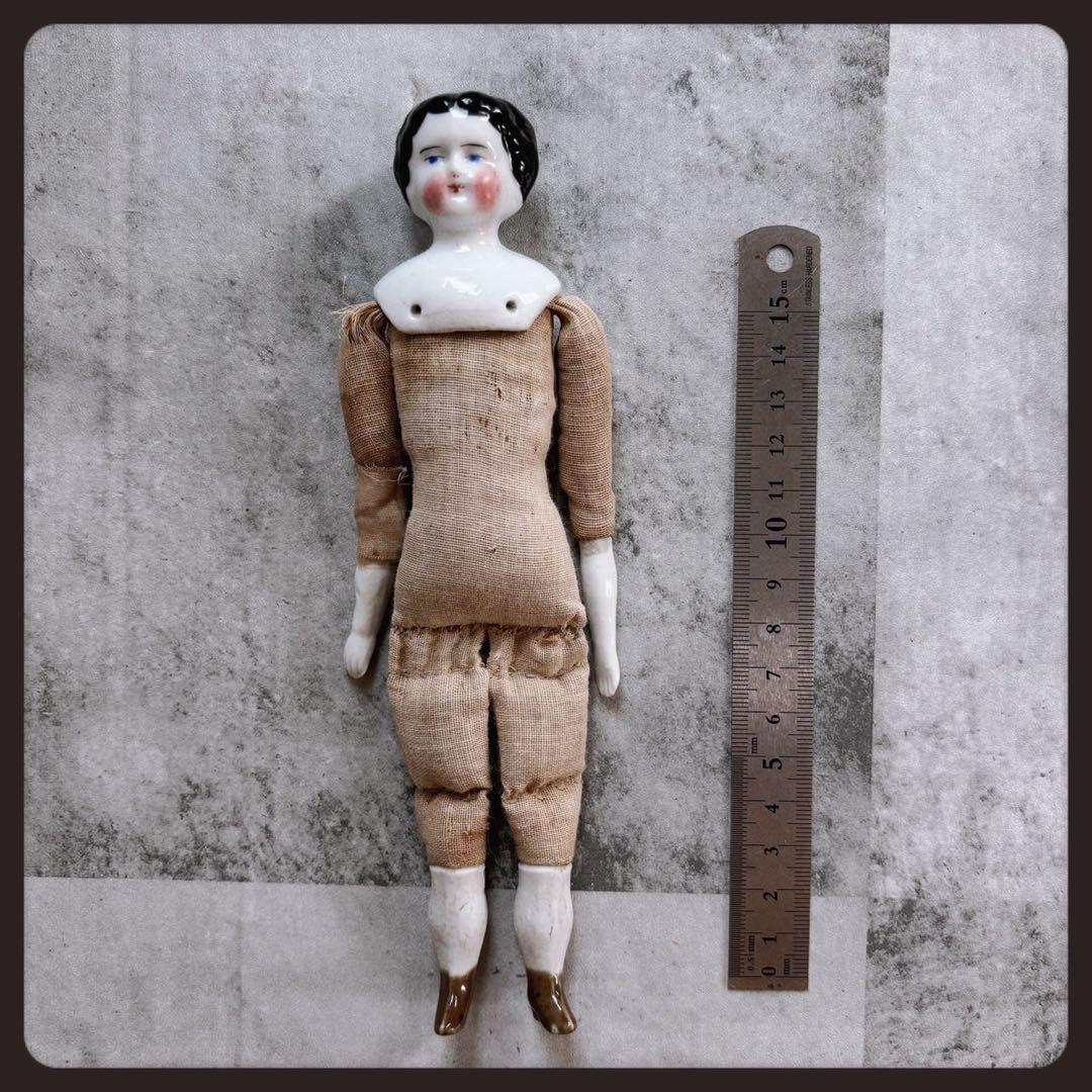 アンティーク チャイナヘッドドール　クラシカルスタイル ビスクドール