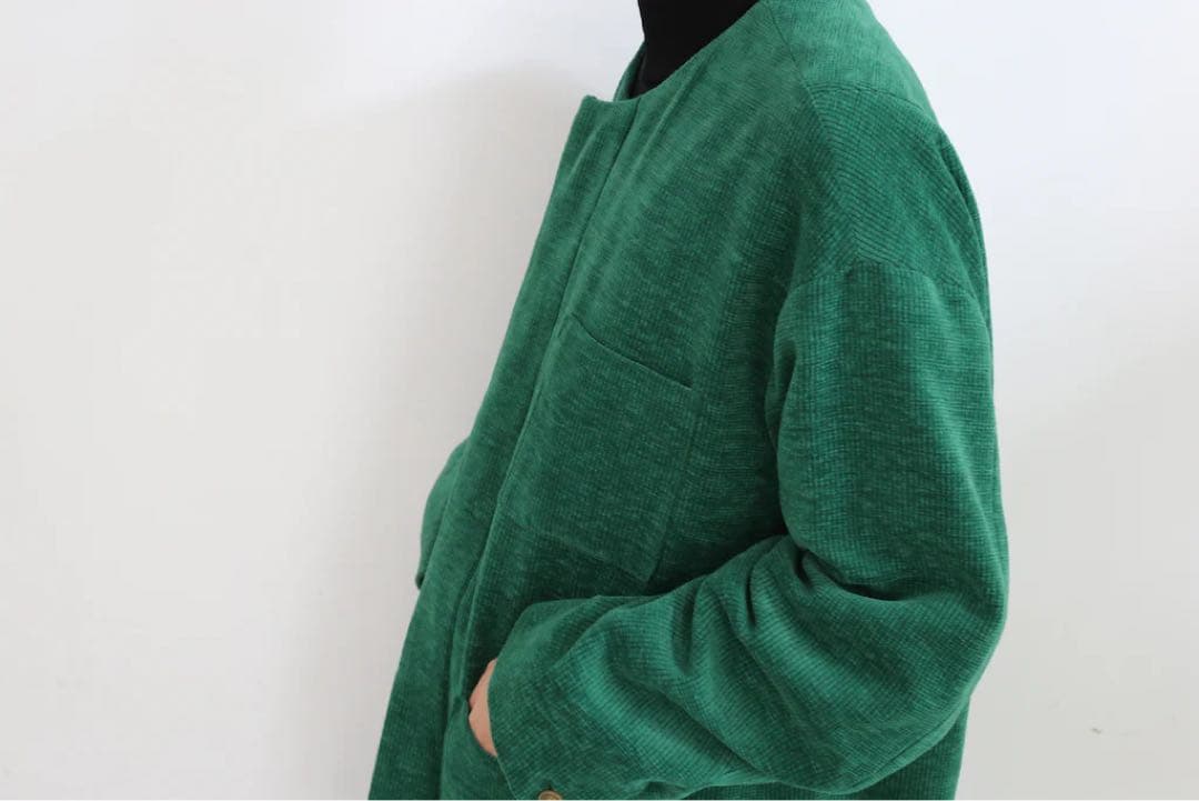 AURALEE WOOL COTTON MOLE BLOUSON オーラリー