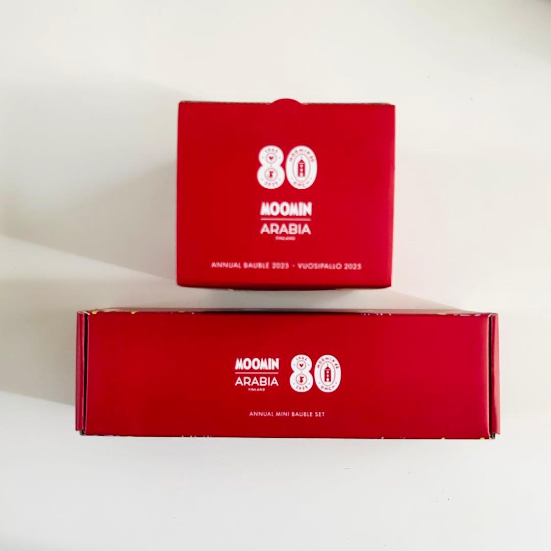 新品アラビアARABIAムーミンフェスティブモーメント オーナメント 80周年