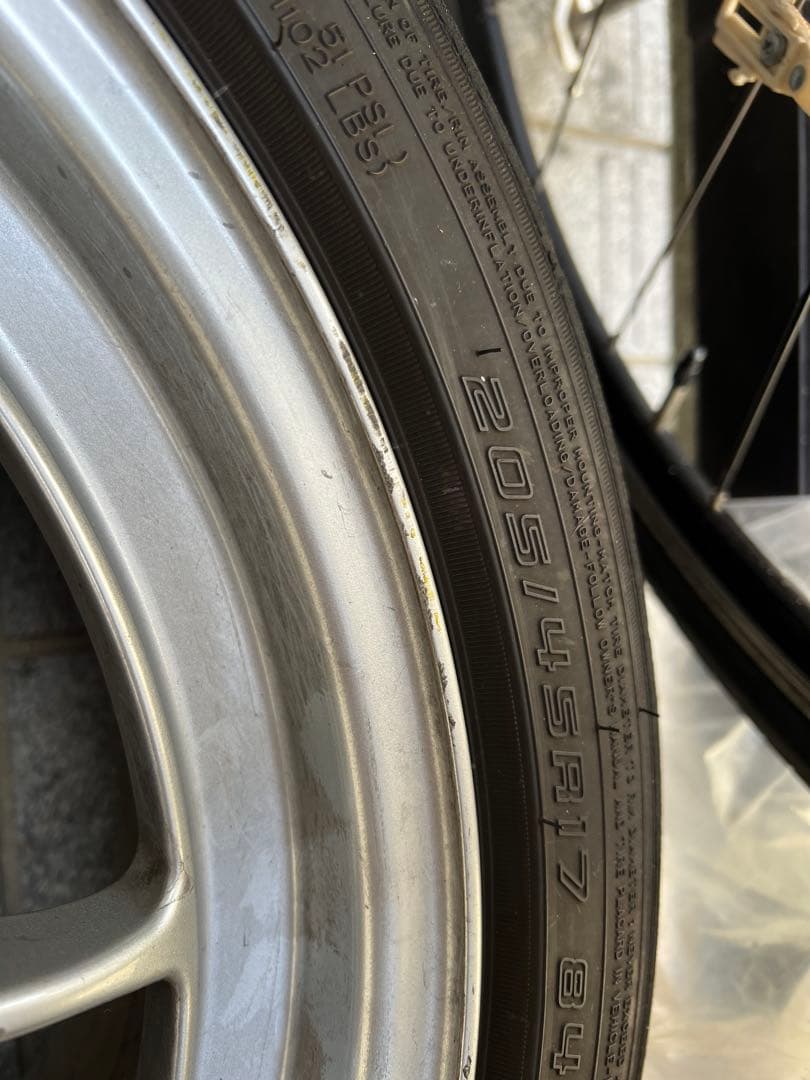 ENKEI rpf1 17インチ 7.5j ＋48 4本値下げしました