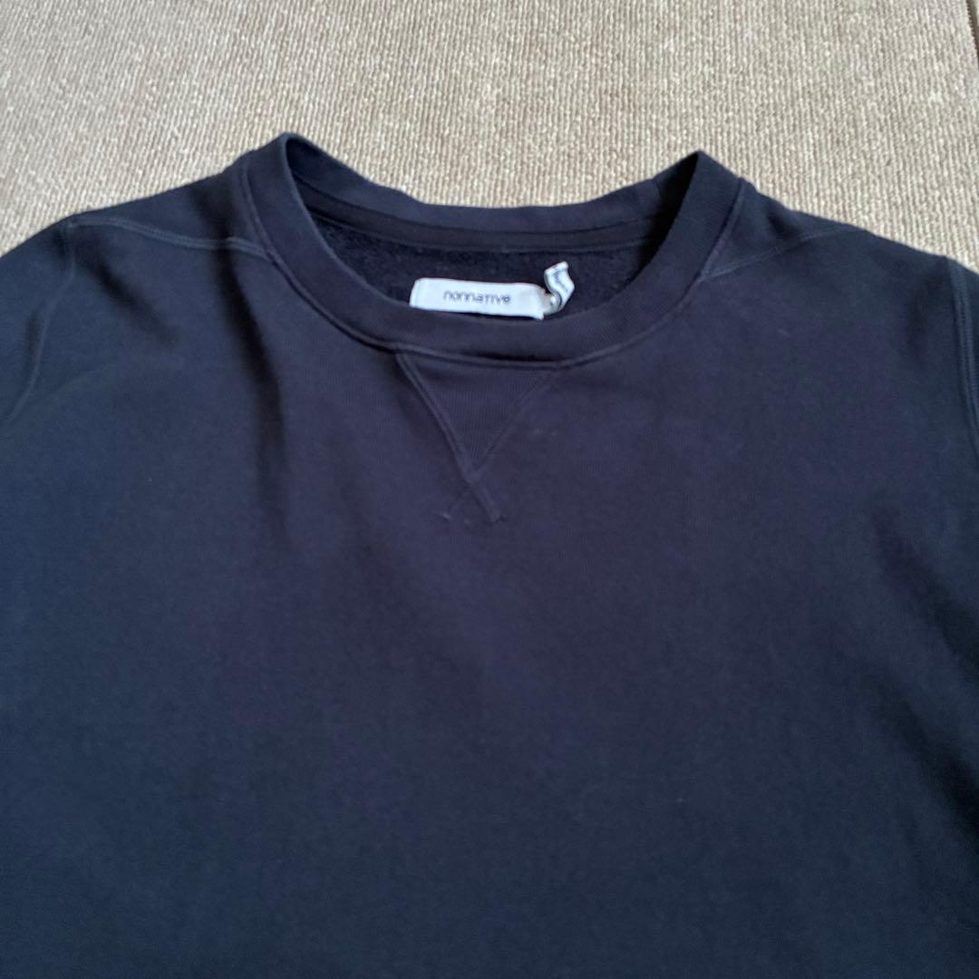 値下げ依頼 ノンネイティブ プルオーバー スウェット ネイビー 3