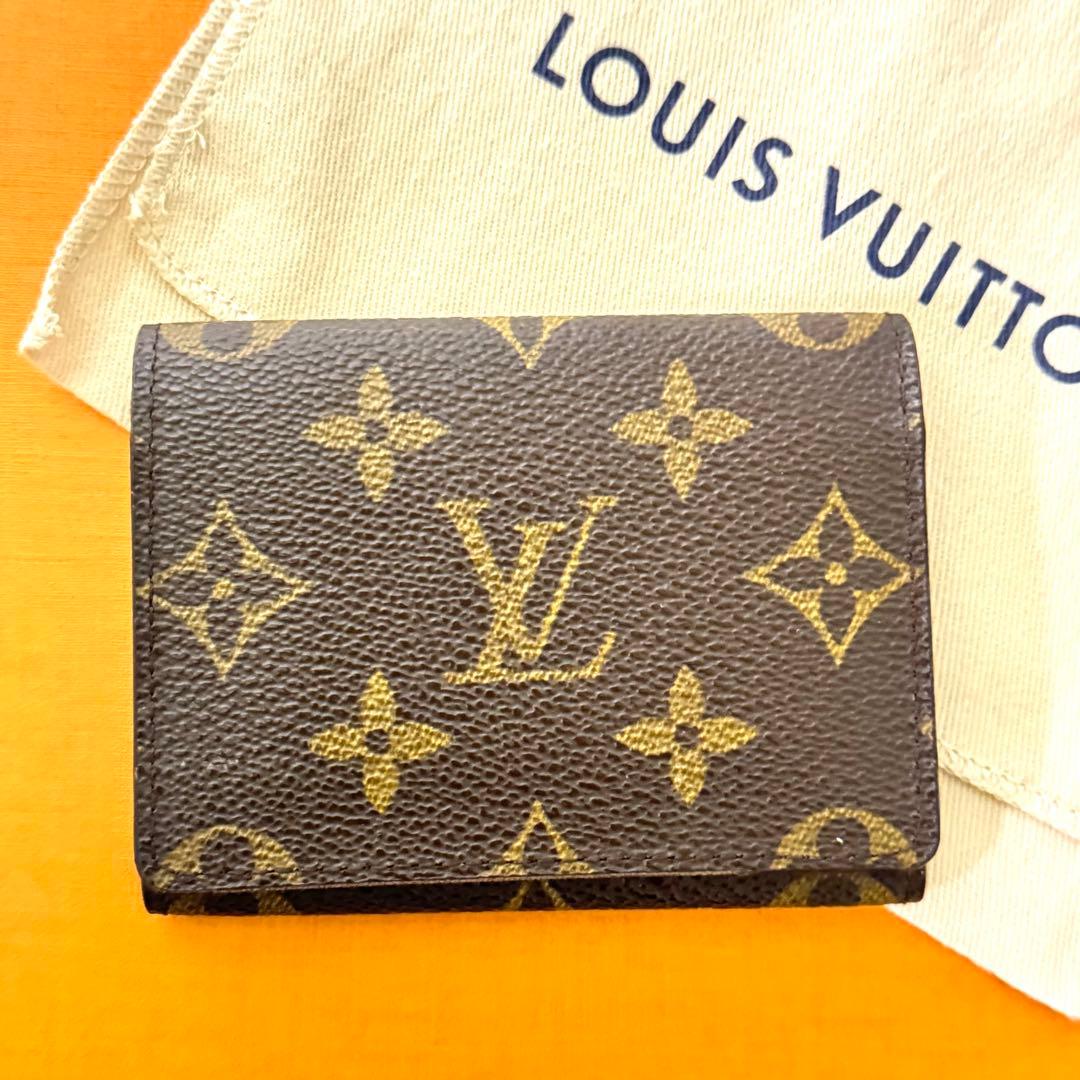 極美品✨LOUIS VUITTON ルイヴィトン モノグラム 名刺入れ カード