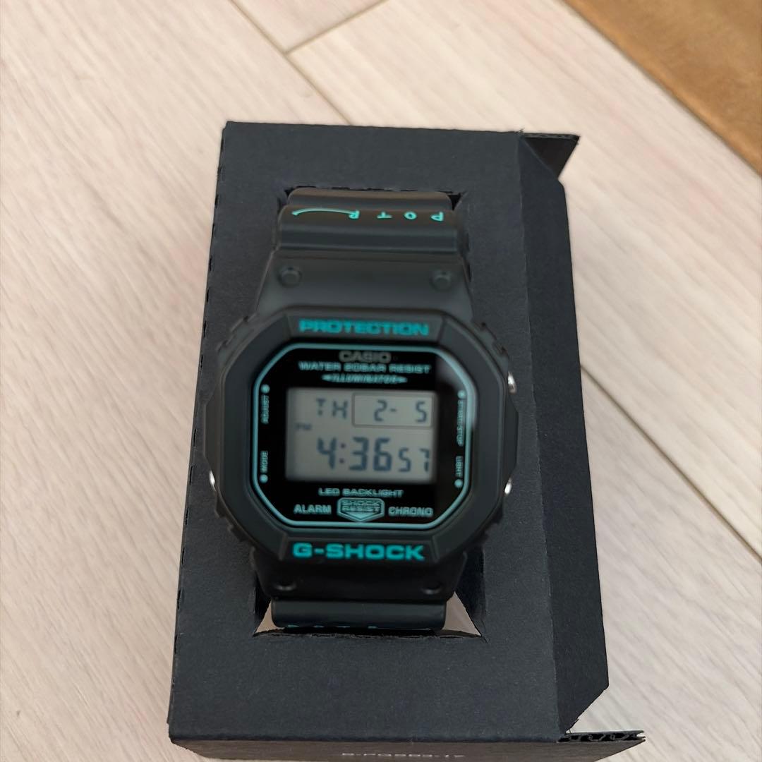 【限定】ポーター　G-SHOCK DW-5600 ブラック