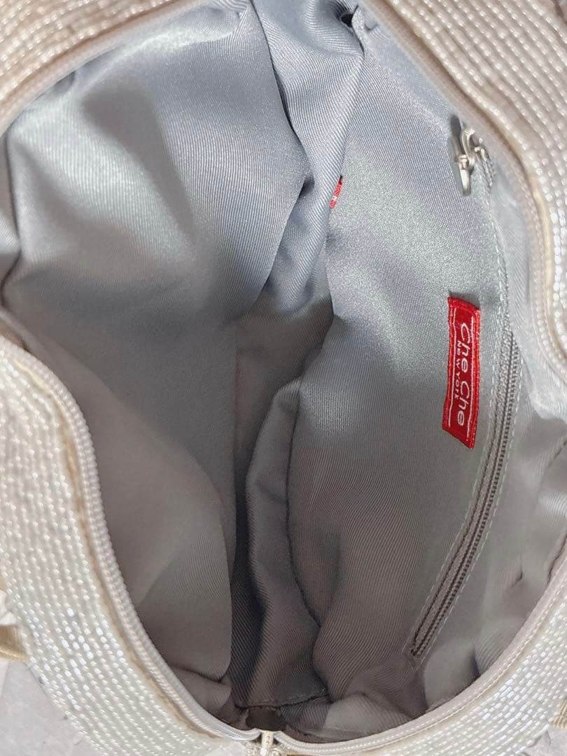 激レア❤︎Che Che NEW YORK❤︎ハートバッグ　キラキラ　スパンコール