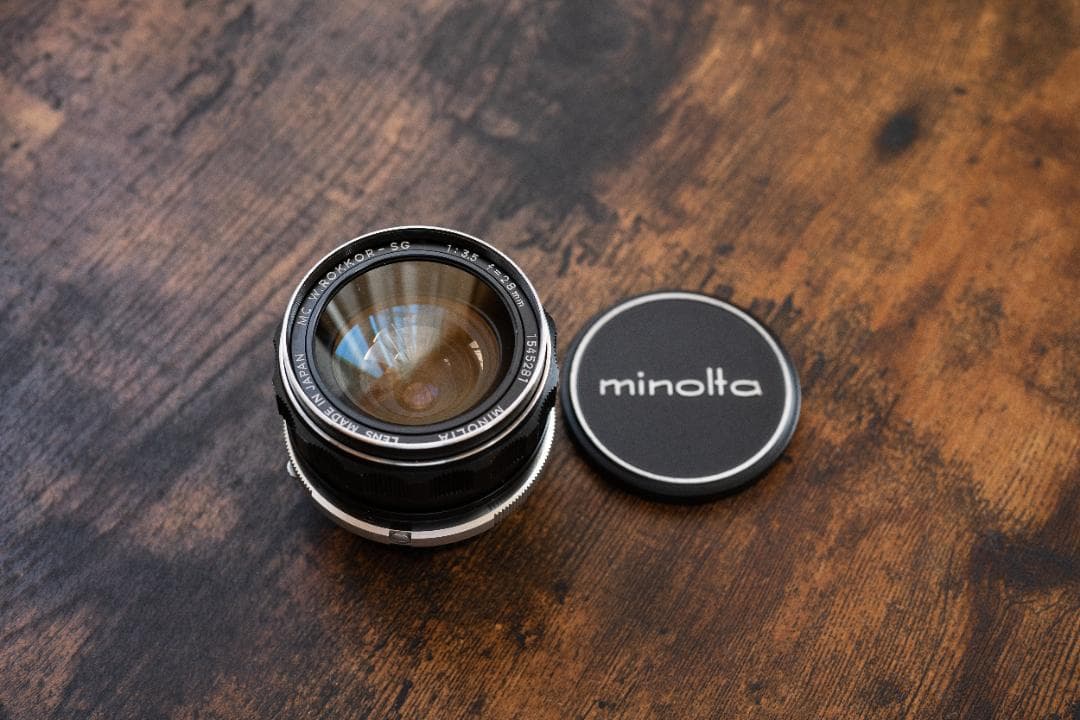 MINOLTA MC ROKKOR 58mm F1.4 などロッコール3点