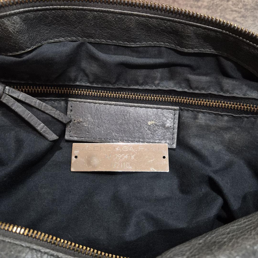 BALENCIAGA　グレー　ワーク　バック