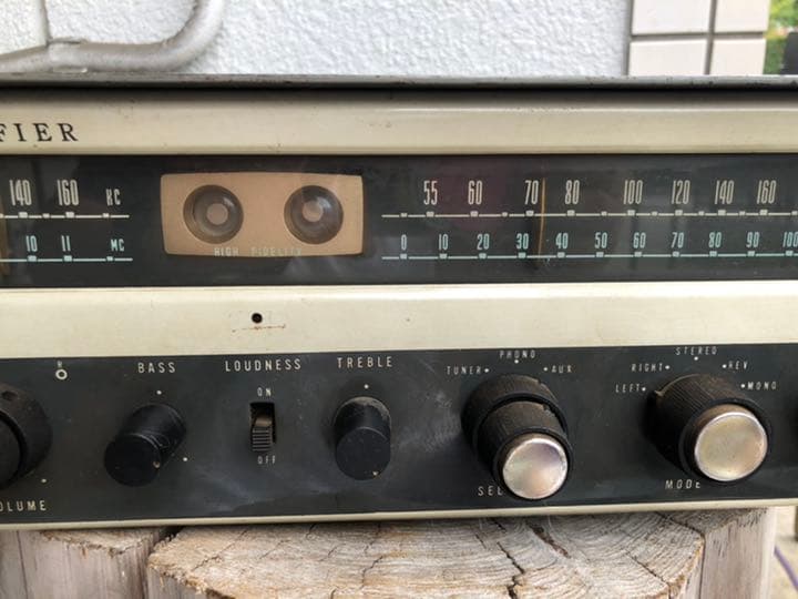 真空管レシーバー　Triow-25抜け殻　シャーシ