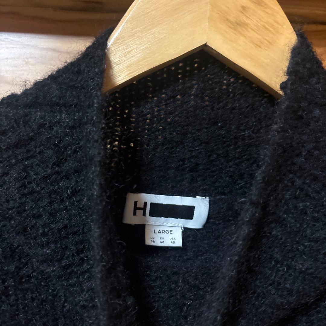 H BEAUTY&YOUTH / 24AW エアモヘヤ タートルネックニット