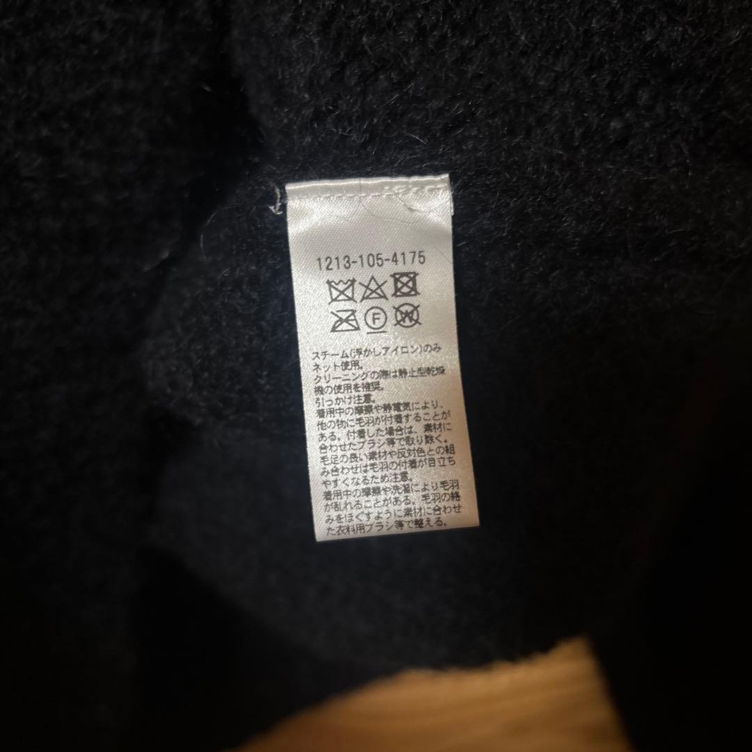 H BEAUTY&YOUTH / 24AW エアモヘヤ タートルネックニット