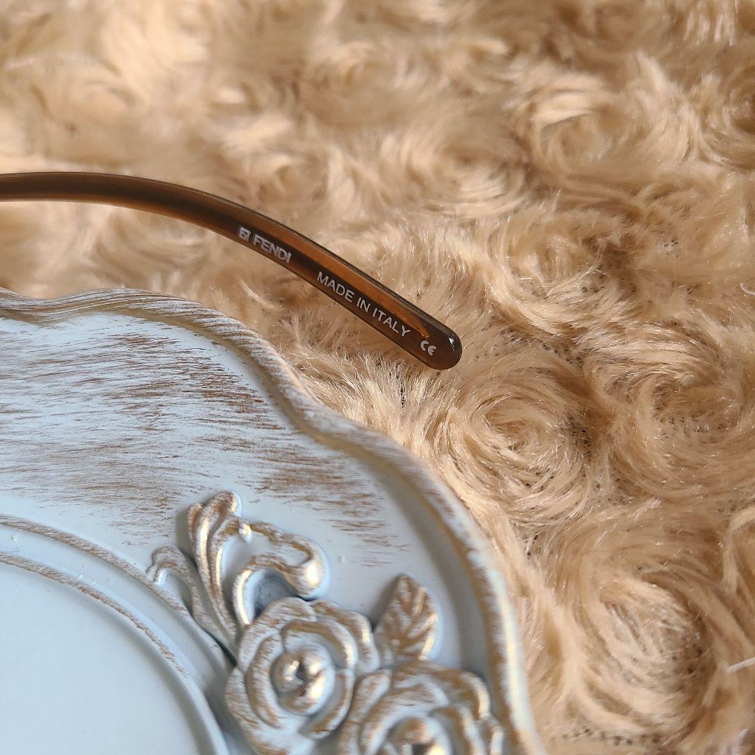 縁なし希少【FENDI】フェンディサングラス