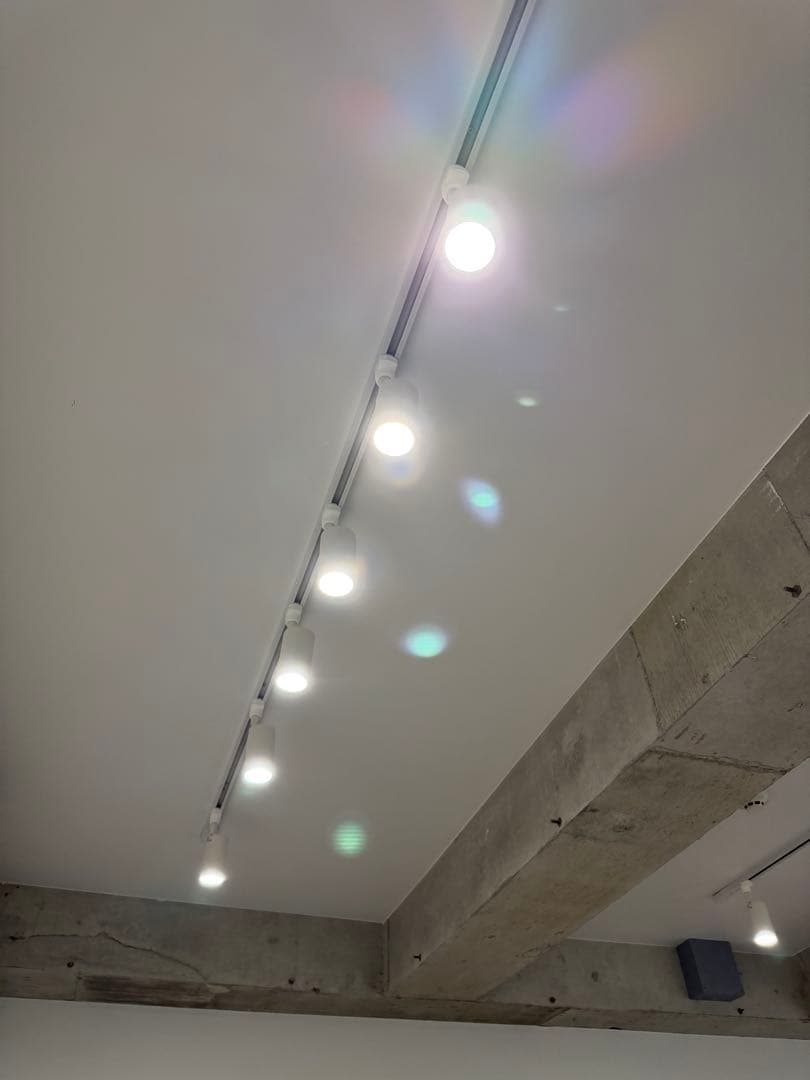 ダクトレール用LEDスポットライト G213 ホワイト 6個セット_A