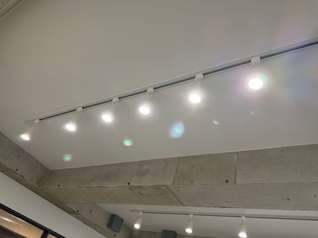 ダクトレール用LEDスポットライト G213 ホワイト 6個セット_A