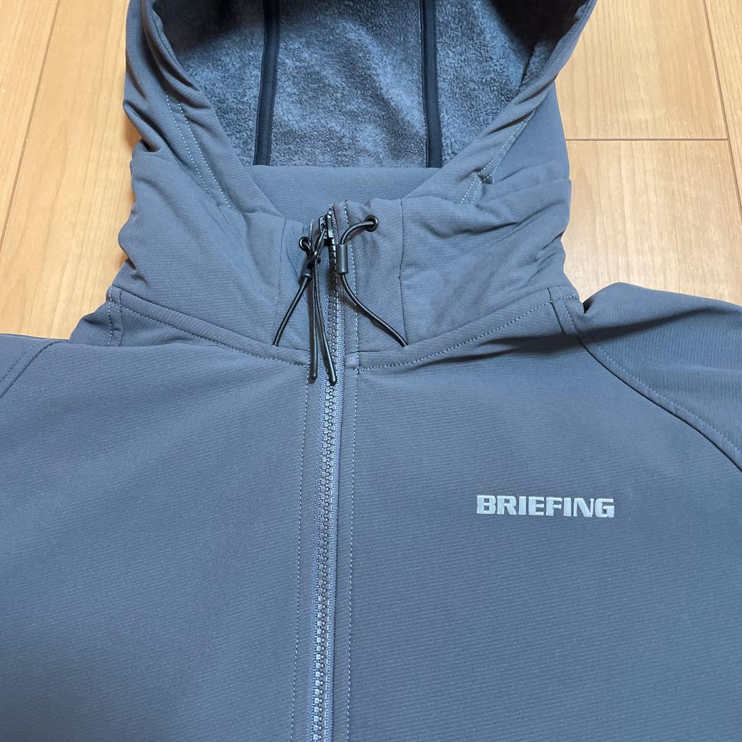 美品　2025 ブリーフィング　ゴルフ　ジップパーカー裏起毛　完売品　XL