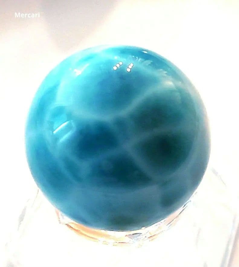 極上ラリマー　スフィア　28mm大玉