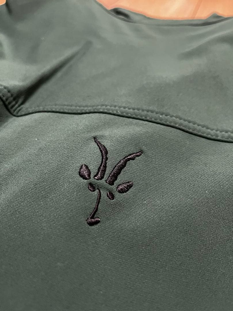 IBEX フルジップジャケットXL グリーン×ブラック 〈20年前モデル〉