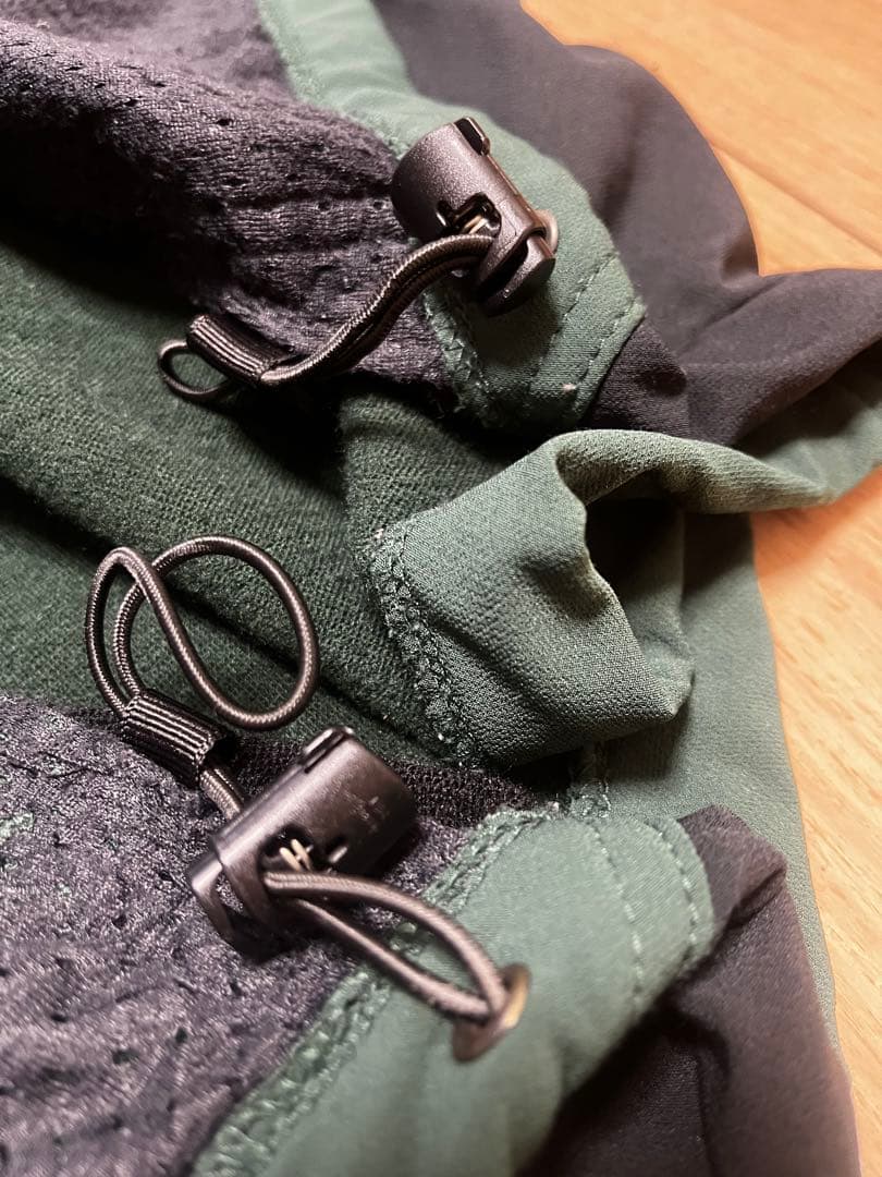 IBEX フルジップジャケットXL グリーン×ブラック 〈20年前モデル〉