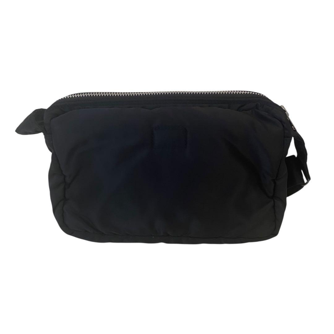 美品　ポーター　タンカー　ショルダーバッグ　ダブルジップ　ブラック　二層