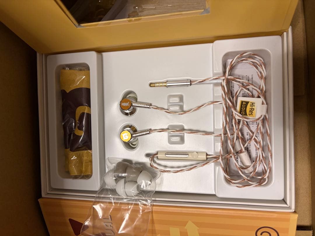 けもフレ　イヤホン　ONKYOコラボ　開封済み