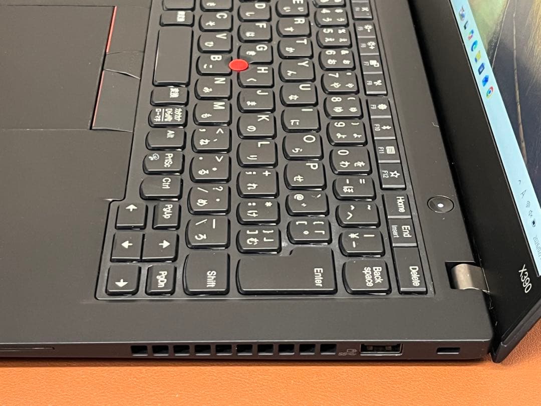ThinkPad X390 i5-8265U FHD 顔認証 16G 256GB